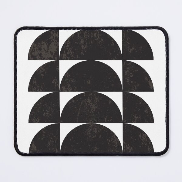Item preview, Black and White Mid Century Modern Abstract Retro 70s designed and sold by Inogitna Designs.