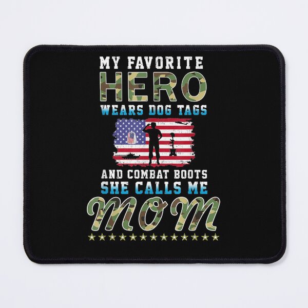 Item preview,  Favorite Hero Wears Tags Combat Boots Proud Army designed and sold by dlouise22.