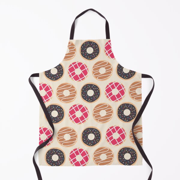 Item preview, Colorful Doughnuts. Food Pattern. Peach aesthetic designed and sold by TheGoToStore.