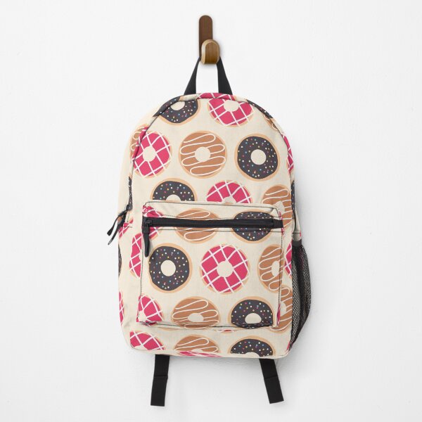 Item preview, Colorful Doughnuts. Food Pattern. Peach aesthetic designed and sold by TheGoToStore.