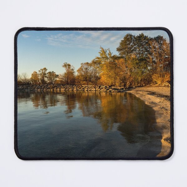 Item preview, Autumn Beach - the Splendor of Fall on the Shores of Lake Ontario designed and sold by Georgia Mizuleva.