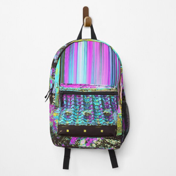 Item preview, Japanese Traditional Archway Vaporwave Glitch Art 01 Japan designed and sold by glitchhub.