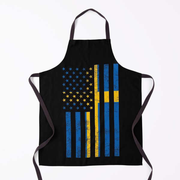 Item preview, Sweden America flag designed and sold by Mila1946.