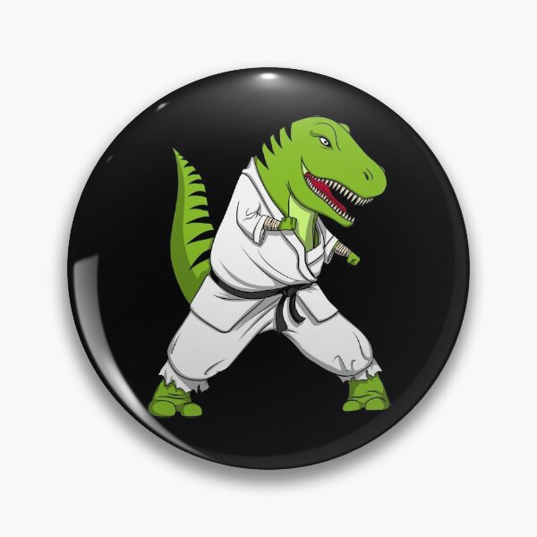 Artikelvorschau, T-Rex Dinosaurier Karate entworfen und verkauft von underheaven.