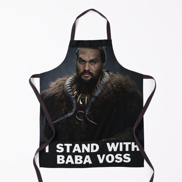 Item preview, SEE-" I STAND WITH BABA VOSS"-JASON MOMOA BRANDED T-SHIRTS , STICKERS AND POSTERS designed and sold by Designerstown.