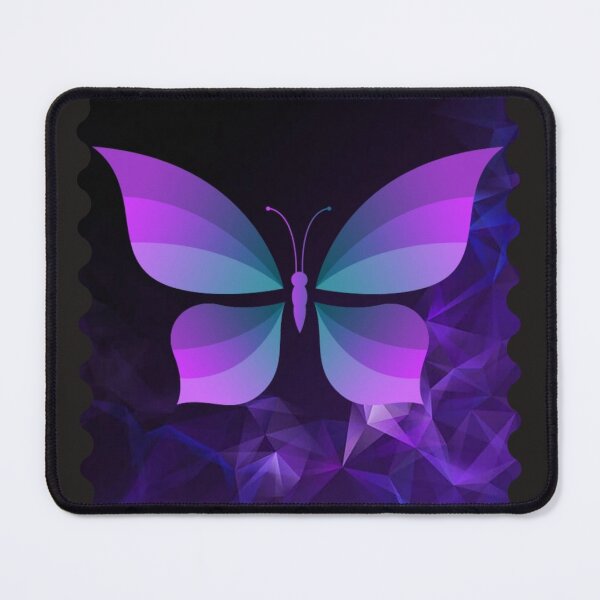 Item preview, Artistic purple color pastel butterfly pattern designed and sold by SKMAXX.