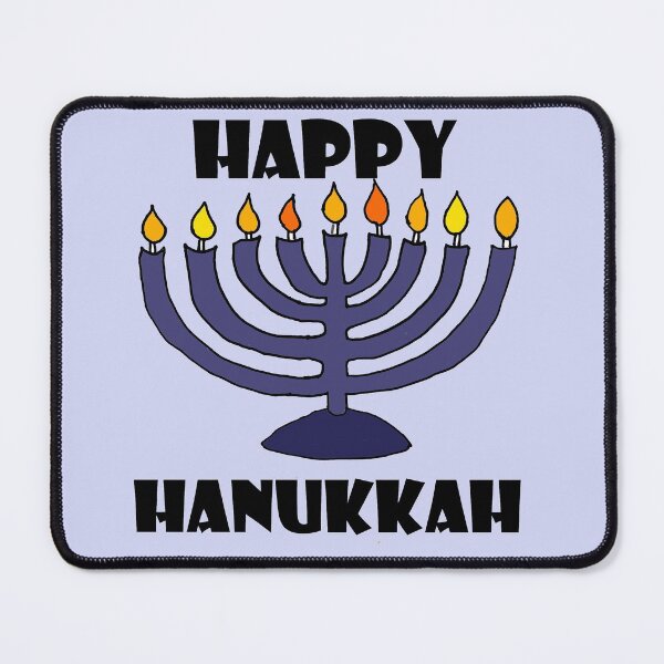 Item preview, Cute Menorah Happy Hanukkah Cartoon designed and sold by Nature's Fancy.