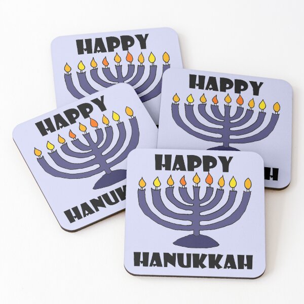 Item preview, Cute Menorah Happy Hanukkah Cartoon designed and sold by Nature's Fancy.