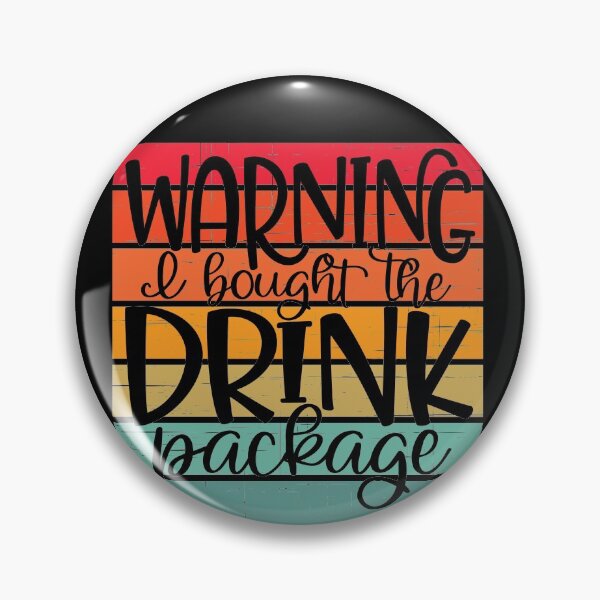 Item preview, Cruise Ship Drink Package Destressed Gift Gift designed and sold by fungear.