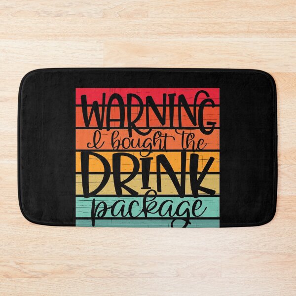Item preview, Cruise Ship Drink Package Destressed Gift Gift designed and sold by fungear.