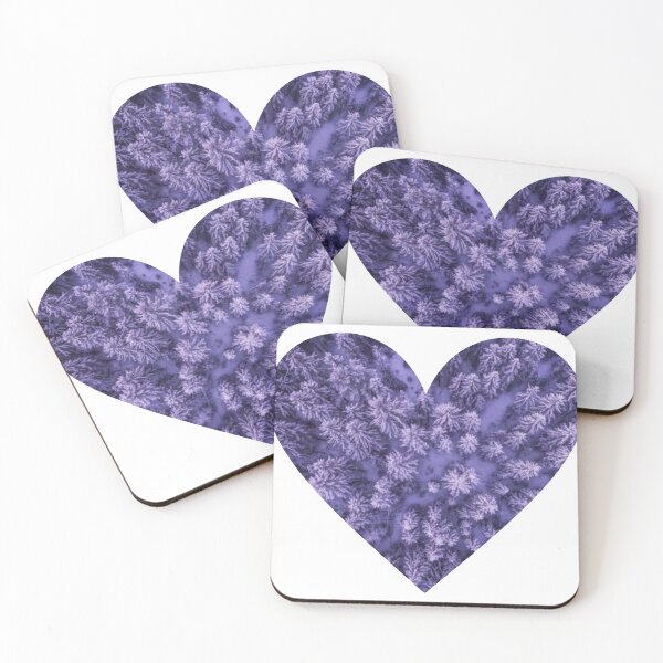 Item preview, Artistic purple color pastel heart  pattern  designed and sold by SKMAXX.
