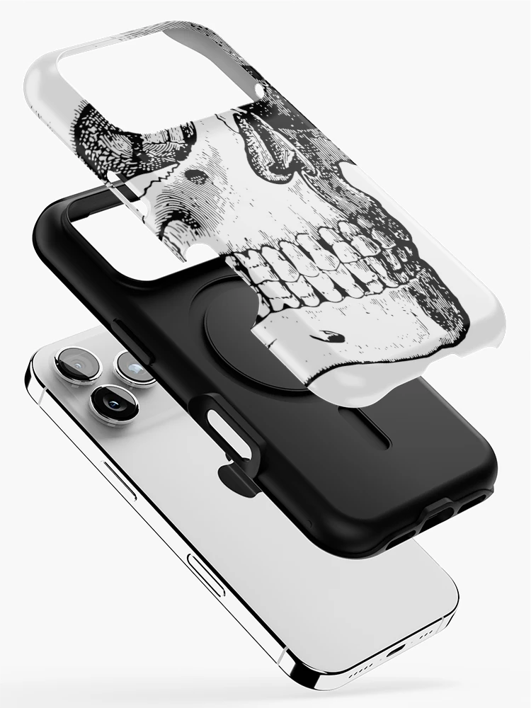 Thumbnail 2 of 4, iPhone Case, Skull [Roufxis-Rb] designed and sold by RoufXis.