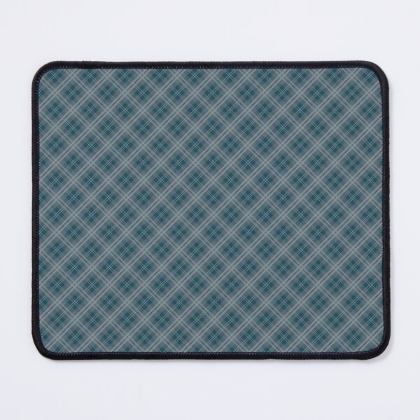 Item preview, Christmas Winter Night Blue Diagonal Tartan Check Plaid designed and sold by paperandfrill.
