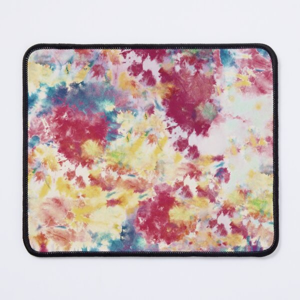 Item preview, Red, Blue and Yellow Summer Tie Dye Batik Wax Tie Die Print designed and sold by paperandfrill.