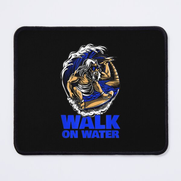 Item preview, Surfing Jesus Walk Water Christian Surfer designed and sold by dlouise22.