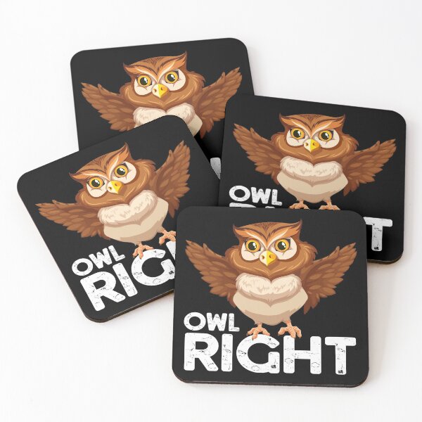 Item preview, Owl Right! All Right! designed and sold by mdnrsakib.