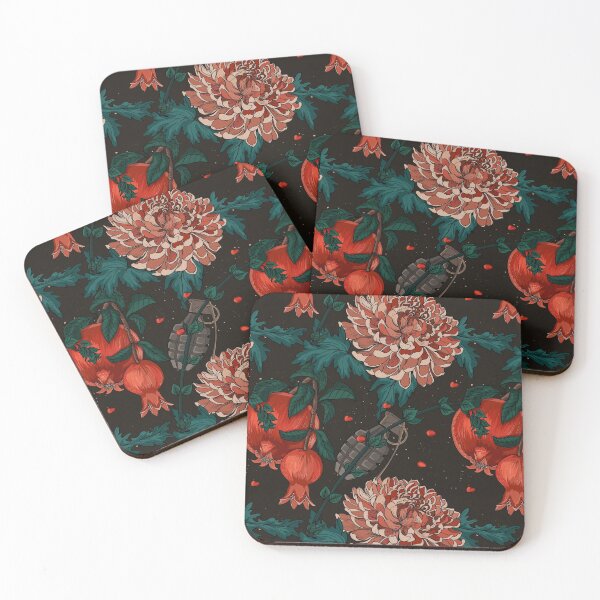 Item preview, Ripe pomegranate and grenade in Chrysanthemums designed and sold by Dobrix.