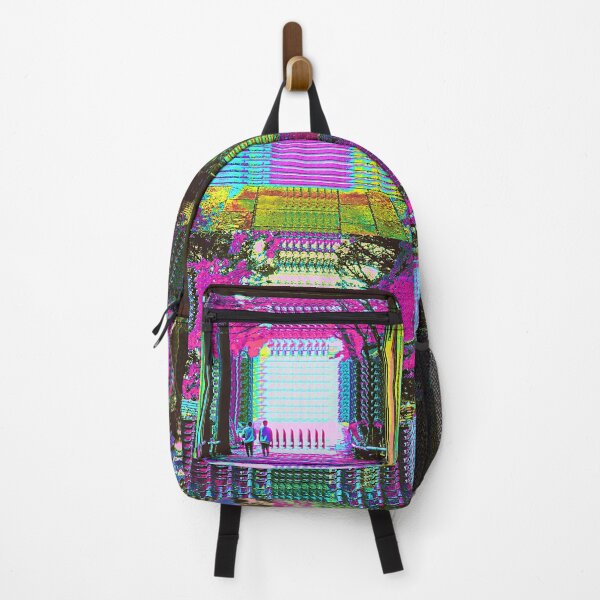 Item preview, Traditional Japanese Archway Vaporwave Glitch Art 02 Japan designed and sold by glitchhub.