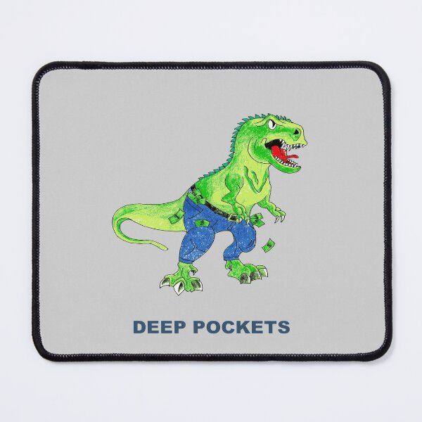 Short Arms And Deep Pockets Fun TRex Illustration  Art Board Print for  Sale by taiche