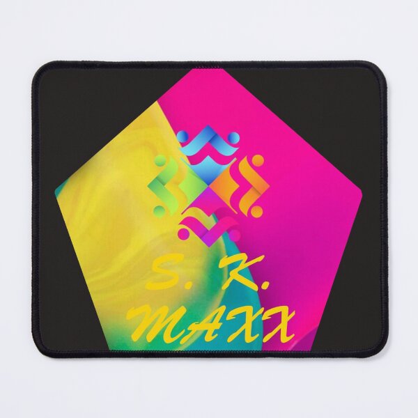 Item preview, Artistic  neon color brand logo pattern  designed and sold by SKMAXX.