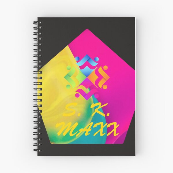 Item preview, Artistic  neon color brand logo pattern  designed and sold by SKMAXX.