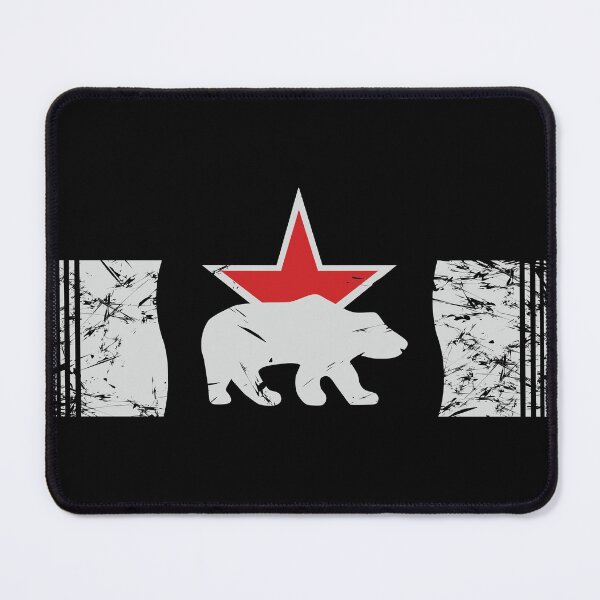 Item preview, White bear on the background of a red star Bear identification badge of the 7th Separate Guards Heavy Tank Brigade designed and sold by FAawRay.
