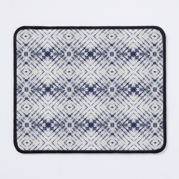 Item preview, Small Dark Blue Summer Tie Dye Batik Wax Tie Die Print designed and sold by paperandfrill.