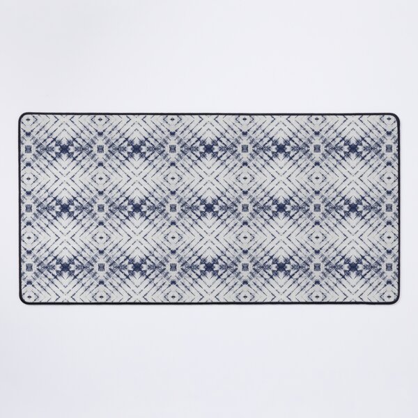 Item preview, Small Dark Blue Summer Tie Dye Batik Wax Tie Die Print designed and sold by paperandfrill.