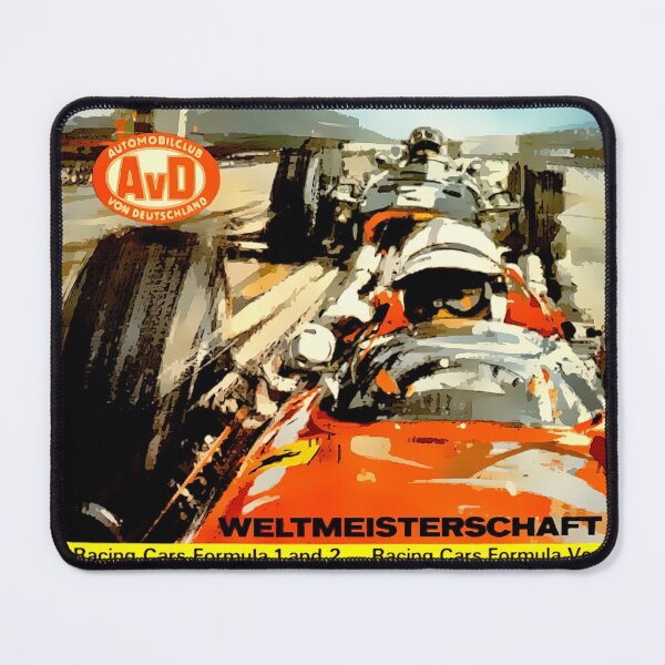 Artikelvorschau, Großer Preis von Deutschland Poster – Classic German Grand Prix Art entworfen und verkauft von Road To Track.