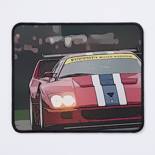 Item preview, Classy Ferrari F40 Painting Poster – Elegant Supercar Art designed and sold by Road To Track.