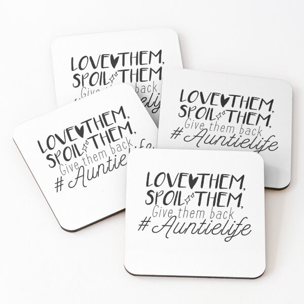 Item preview, Love Them Spoil Them Give Them Back #auntielife: funny Gift idea for aunt&siblings designed and sold by dorento07.