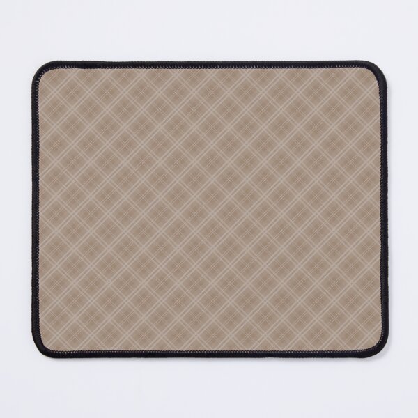 Item preview, Christmas Woodland Bronzed Brown Diagonal Tartan Check Plaid designed and sold by paperandfrill.