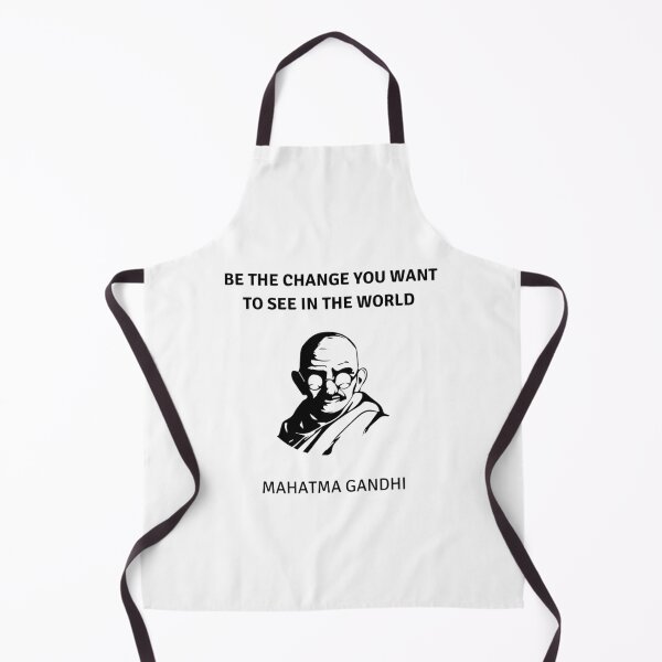 Item preview, Gandhi Portrait - Be the change you want to see in the world designed and sold by Inspirationmotivation.
