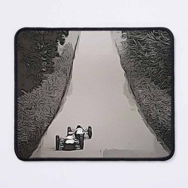 Item preview, Nordschleife F1 Battle Döttinger Höhe Poster – Epic Green Hell Racing Art designed and sold by Road To Track.