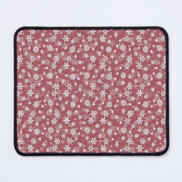 Item preview, Christmas Rose Velvet Snow Flakes designed and sold by paperandfrill.