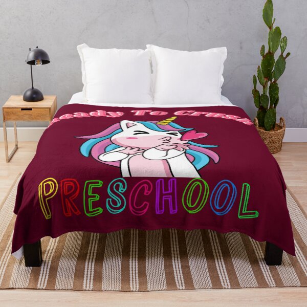 Item preview, Ready To Crush Preschool With A Cute Unicorn Blowing A Heart designed and sold by Olhado.