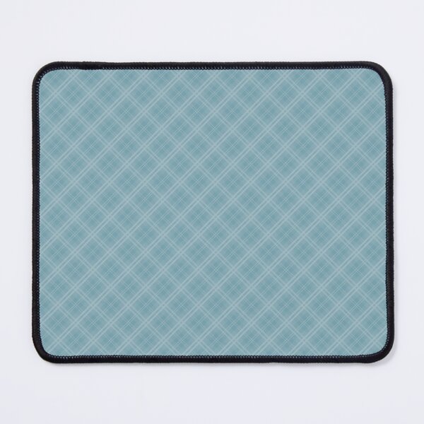 Item preview, Christmas Icy Blue Velvet Diagonal Tartan Check Plaid designed and sold by paperandfrill.