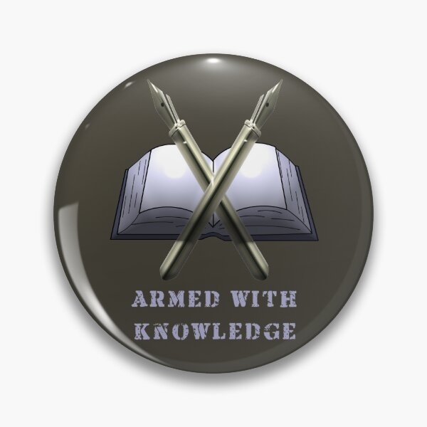 Item preview, Armed With Knowledge designed and sold by Tajmoz.