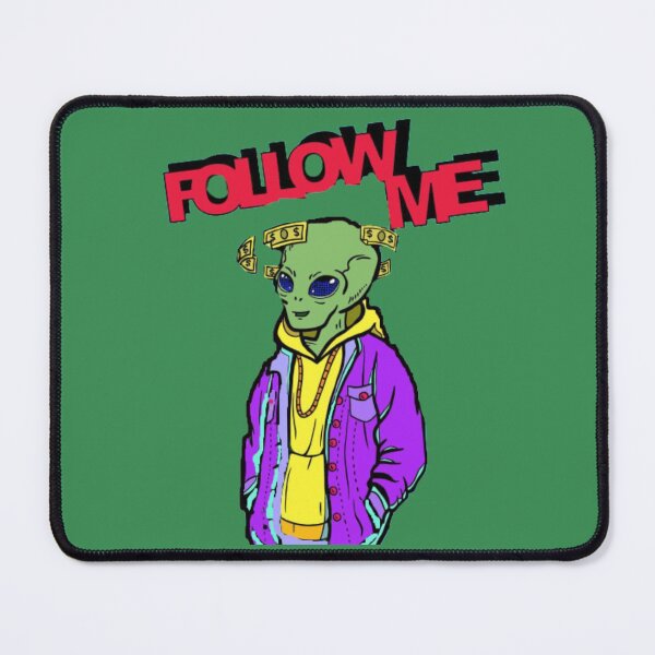 Item preview, An alien, follow me! designed and sold by Karine Dupras.