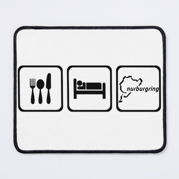 Item preview, Eat Sleep Nürburgring Nordschleife Repeat – Green Hell Racing designed and sold by Road To Track.