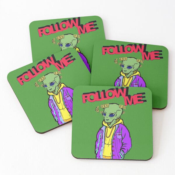 Item preview, An alien, follow me! designed and sold by Karine Dupras.