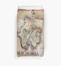 Twin Size Classic Neverland Karte Bettbezug