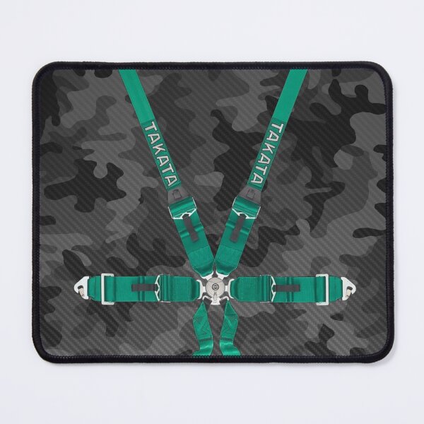 Item preview, Takata Harness Carbon Camouflage Poster – JDM Racing Style Art designed and sold by Road To Track.