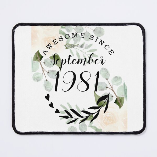 Item preview,  Awesome Since 1981 | Fabulous Fourty | Happy 41th Birthday designed and sold by JooArtPrints  ★★★★★.