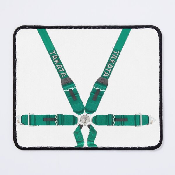 Item preview, Takata Racing Harness Poster – Iconic JDM Green Harness Art designed and sold by Road To Track.