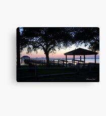 April Twilight in Florida Canvas Print