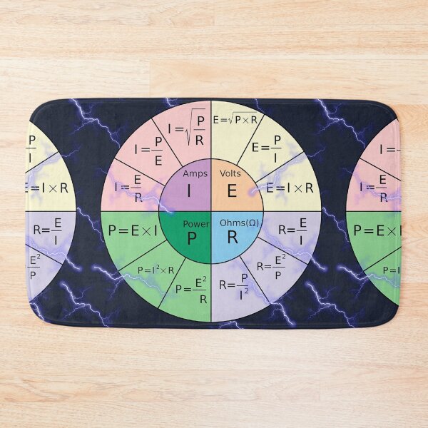 Item preview, The Circle Of Formulas Of Ohm's Law designed and sold by Phantasmal-2-do.