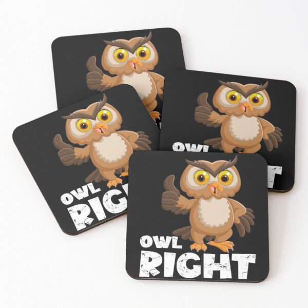 Item preview, Owl Right! All Right! designed and sold by mdnrsakib.