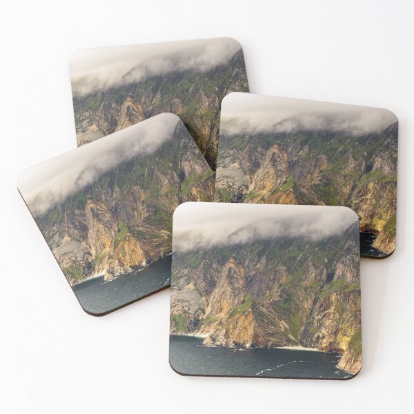 Item preview, Slieve League's cliffs of Sliabh Liag, sometimes Slieve League or Slieve Liag, a mountain on the Atlantic coast of County Donegal, Ireland designed and sold by AlbertMi.