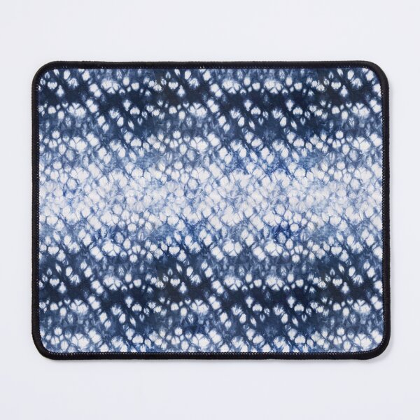 Item preview, Dark Blue Summer Tie Dye Batik Wax Tie Die Print designed and sold by paperandfrill.